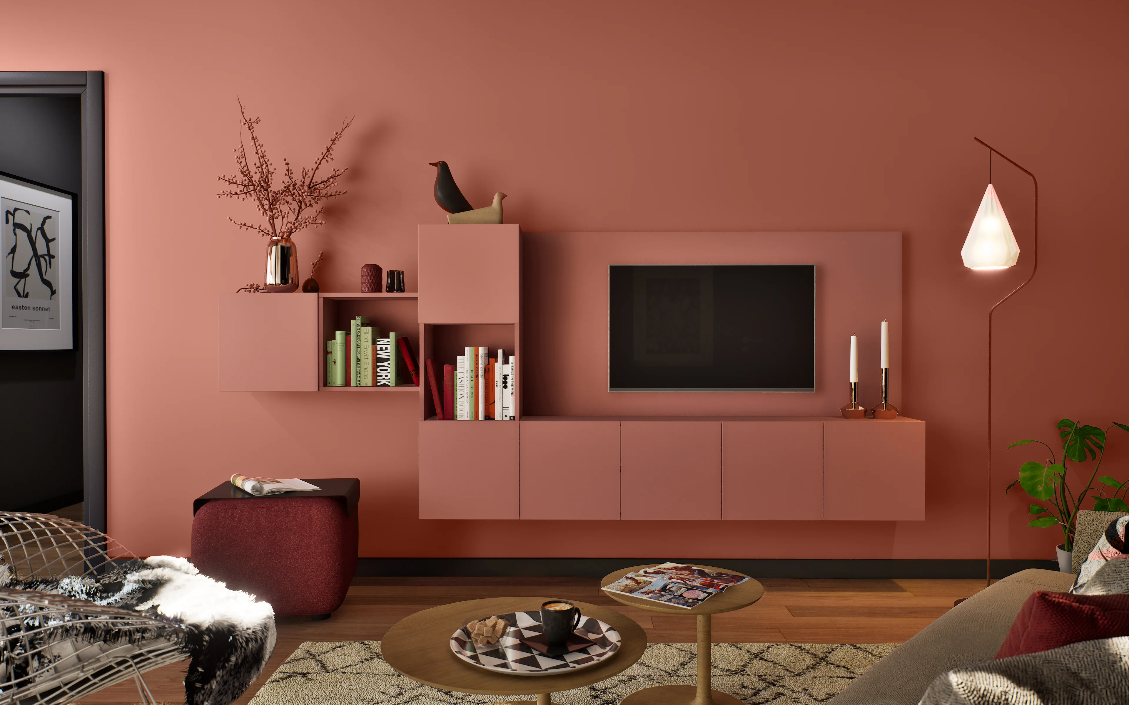 Schmidt Coral - Peinture biosourcée murs et plafonds - Image 3