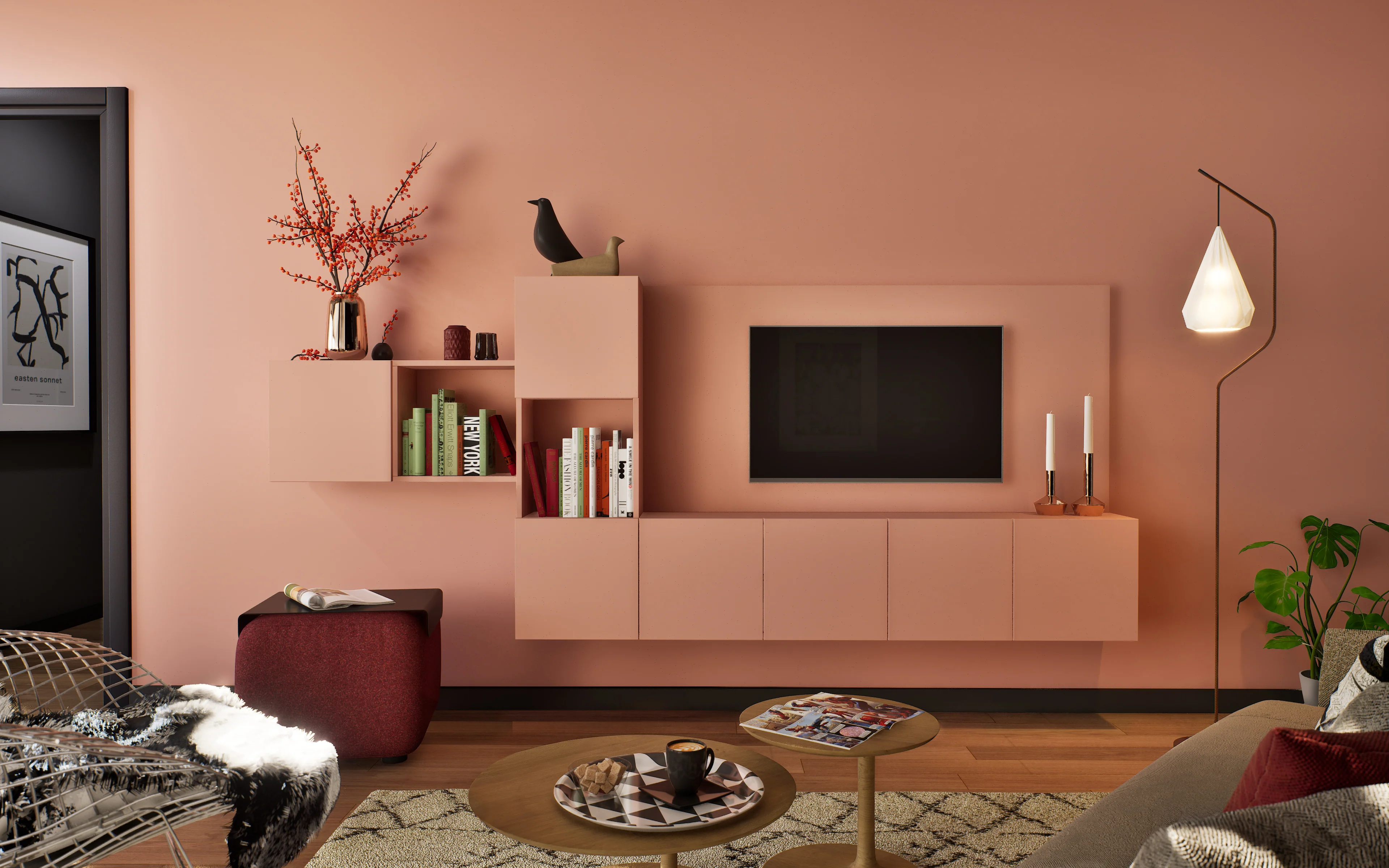 Schmidt Peach - Peinture biosourcée murs et plafonds - Image 3